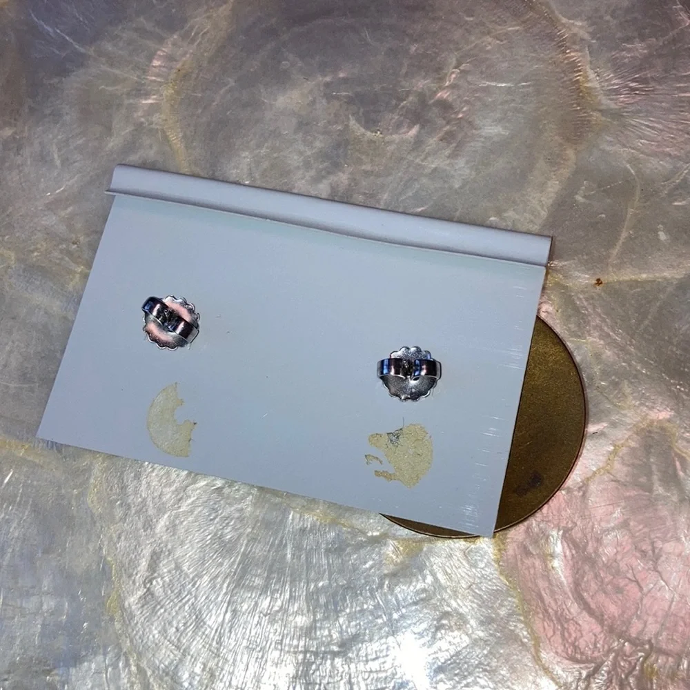 🆕 Beautiful Vintage Enamel Edgar Berebi Earrings Never Worn on Original Card